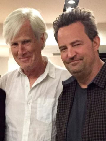 Suzanne Perry’s spouse, Keith Morrison, and son, Matthew Perry.
